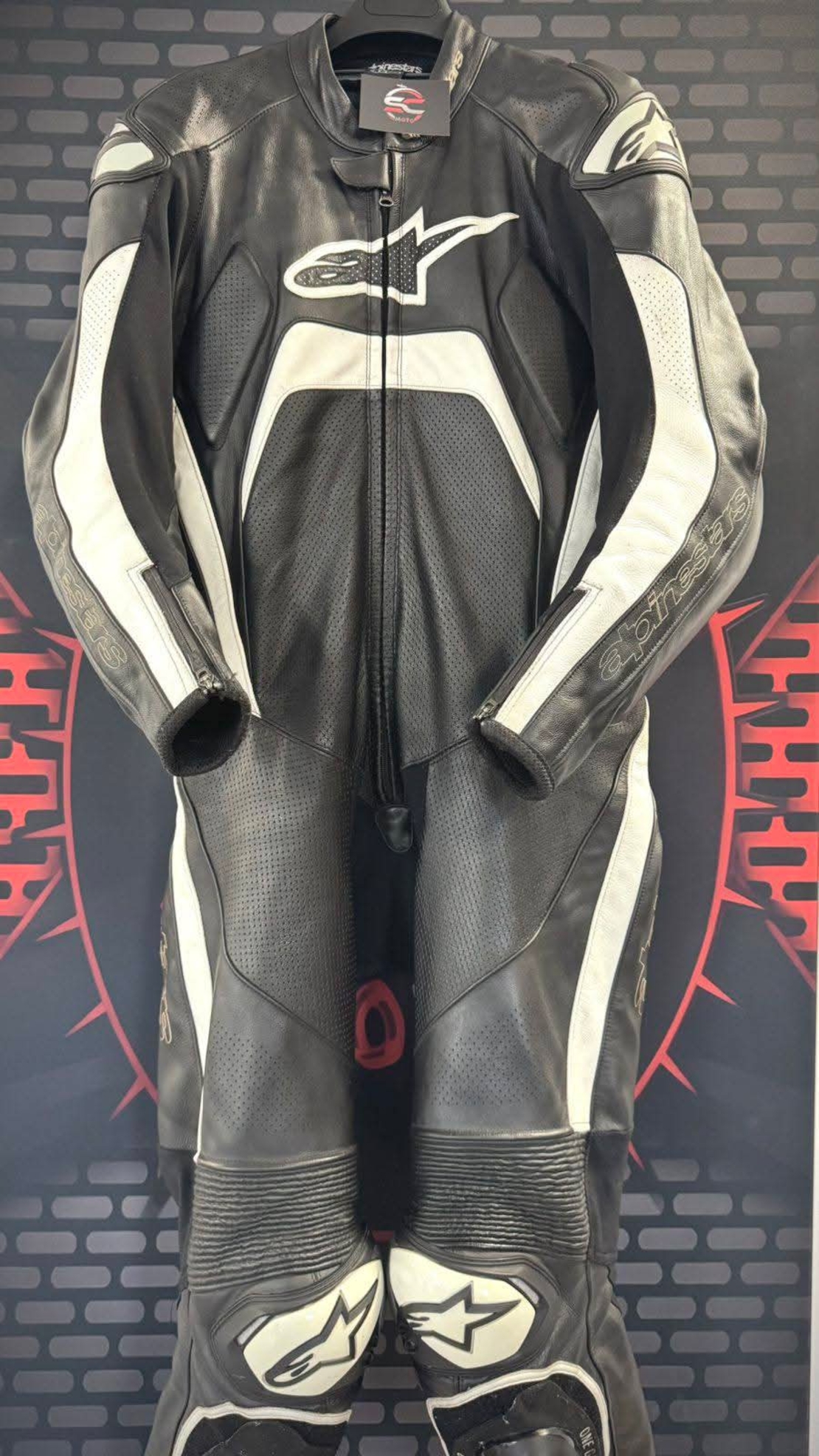 Кожен Мото Екип Alpinestars TECH 1-R номер 50-M Цял