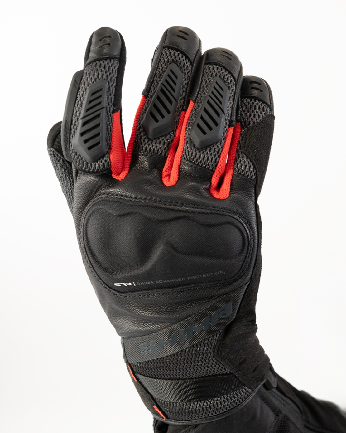 Мото ръкавици  SHIMA HERO BLACK RED