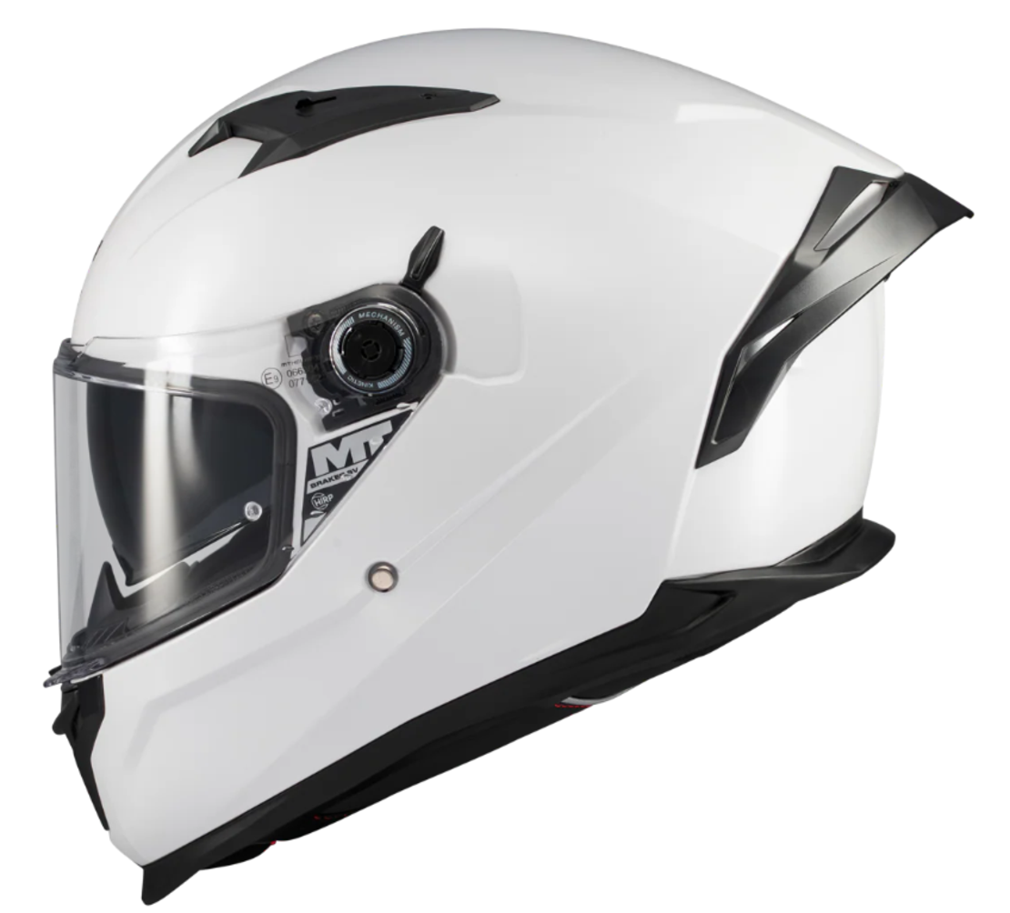 Каска MT BRAKER SV PURE A0 WHITE GLOSS