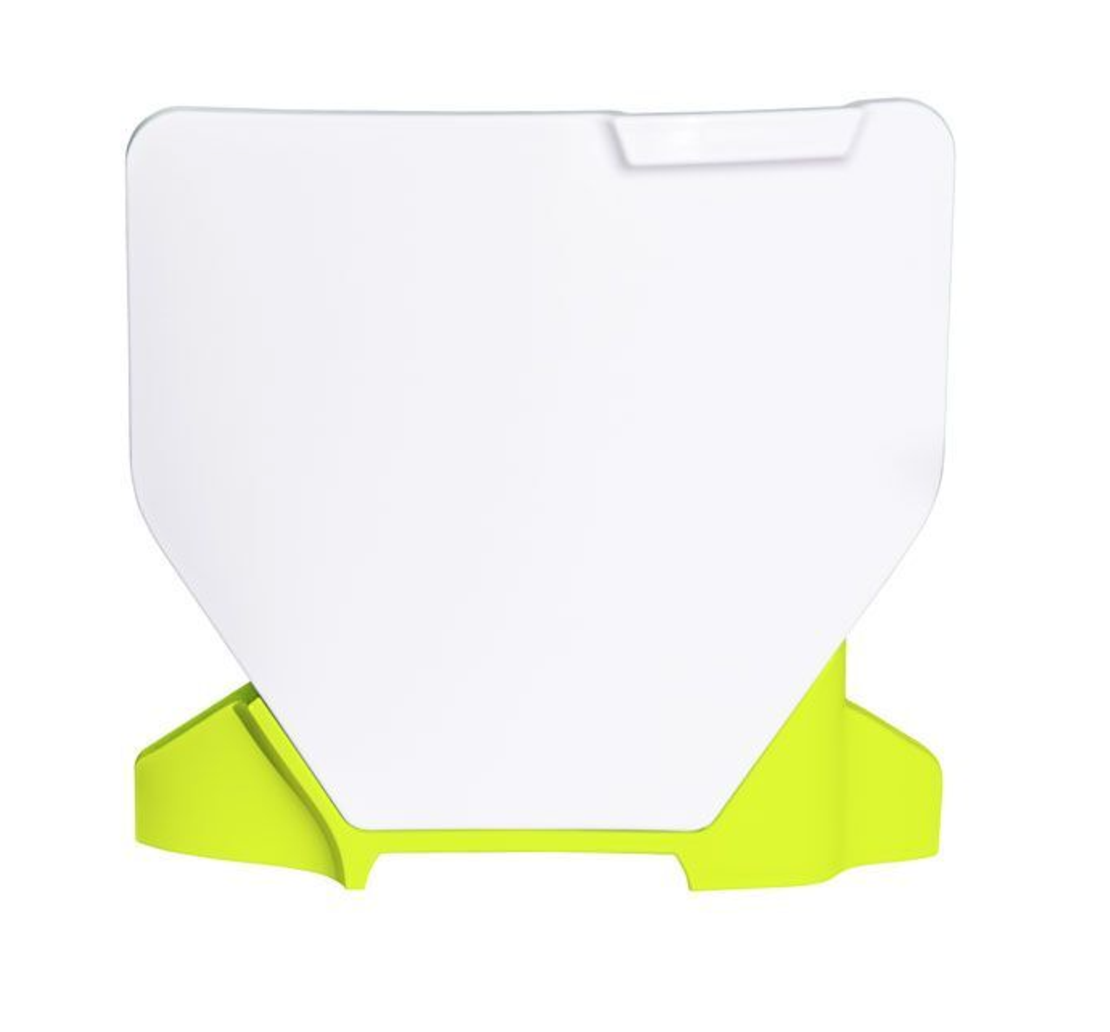 Табела за номер RACETECH Front Number Plate (White/Yellow) Husq FC 250/350/450 23-25 / FE 250/350/450 20-24