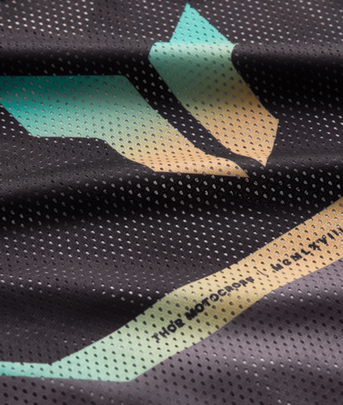 Мотокрос джърси THOR LAUNCHMODE VENTED RAPTOR BLACK/CHAR