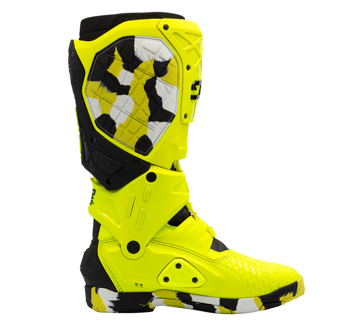 Мотокрос ботуши SIDI CROSSAIR X RACR 222 NEON YELLOW 001