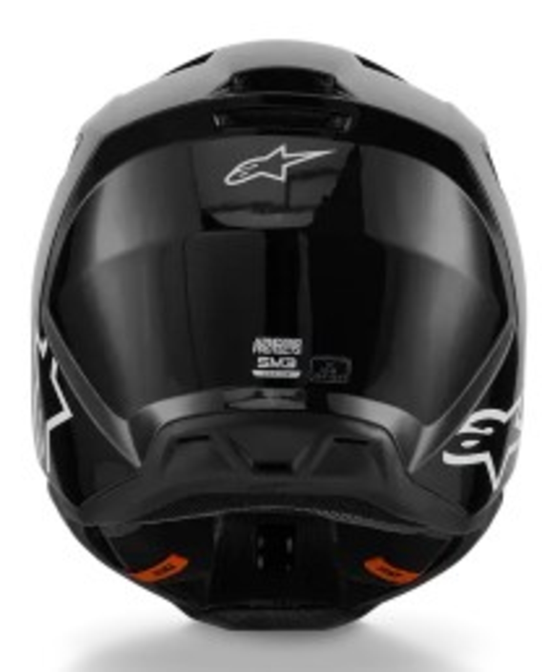 Мотокрос каска ALPINESTARS SM3 BLACK-GLOSS
