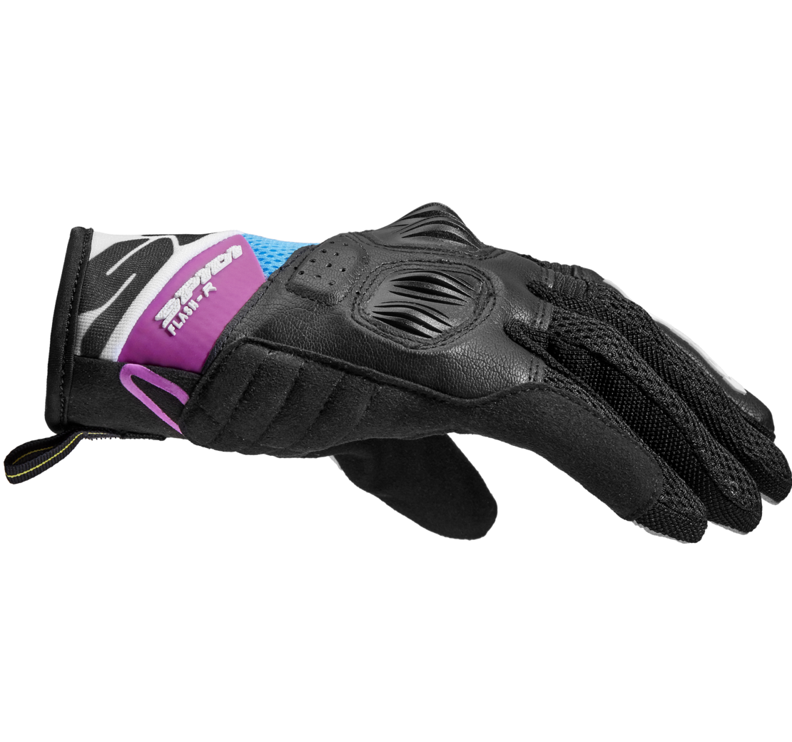 Дамски мото ръкавици SPIDI FLASH-R EVO Black/Fuchsia