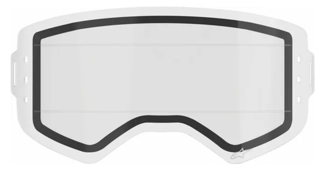 Двойна плака Roll-Off за очила ALPINESTARS SUPERTECH CLEAR