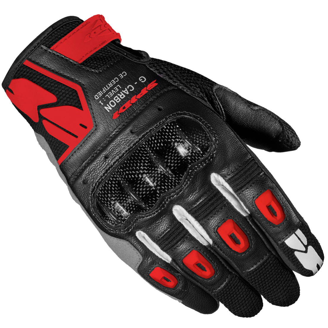 Мото ръкавици SPIDI G-CARBON Red