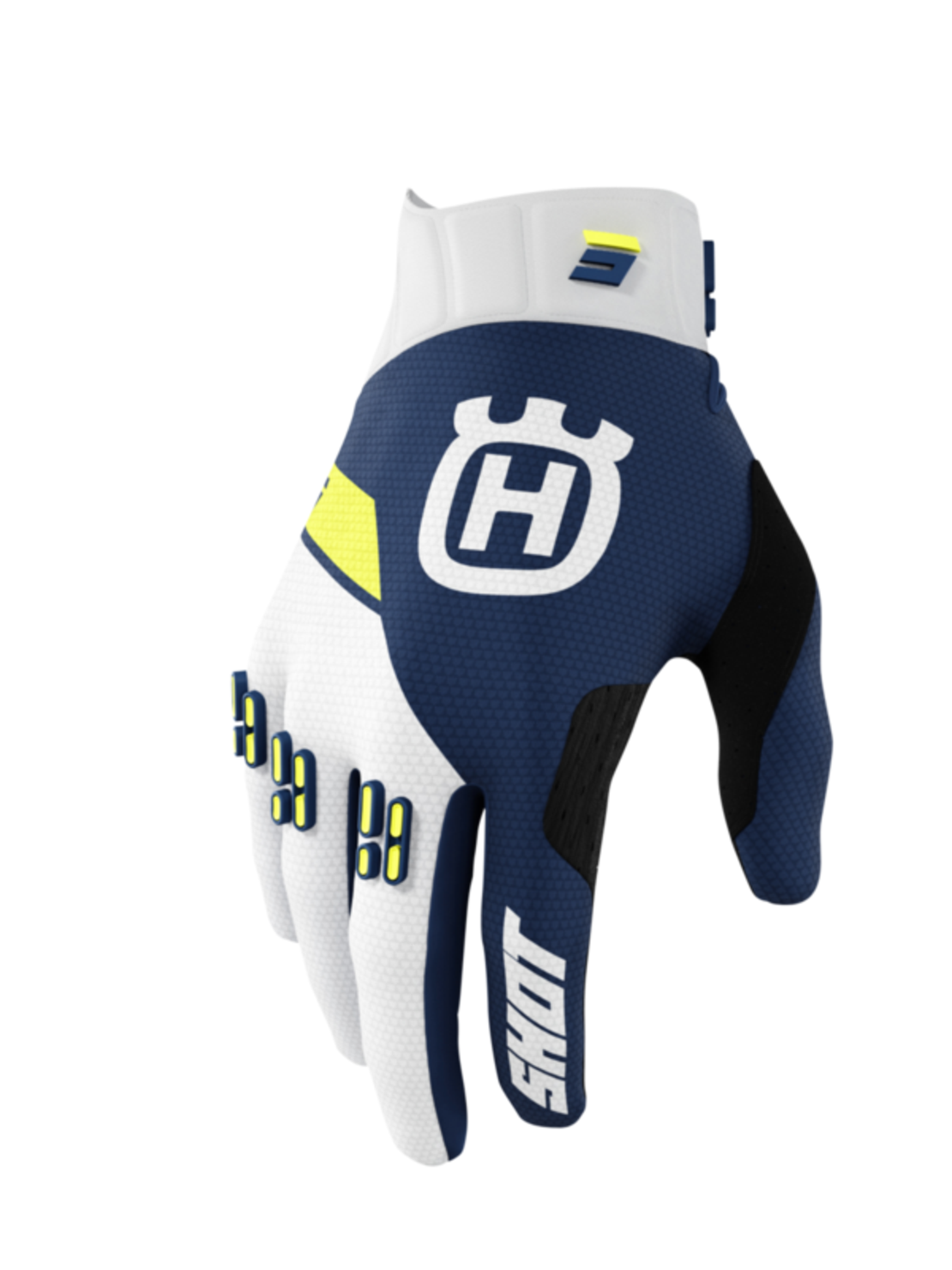 Мотокрос ръкавици SHOT Lite Husqvarna LTD 2023 Blue