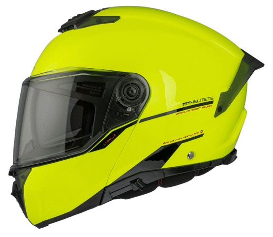Отваряема каска MT ATOM 2 SV A3 FLUO YELLOW