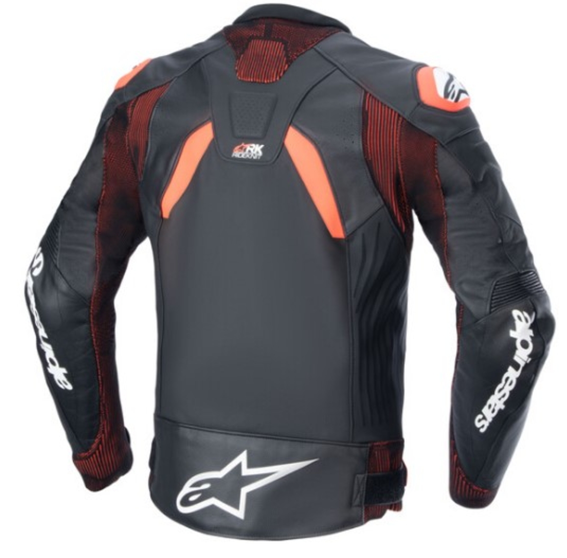 Кожено яке ALPINESTARS GP PLUS R V4 RIDEKNIT BLACK/RED