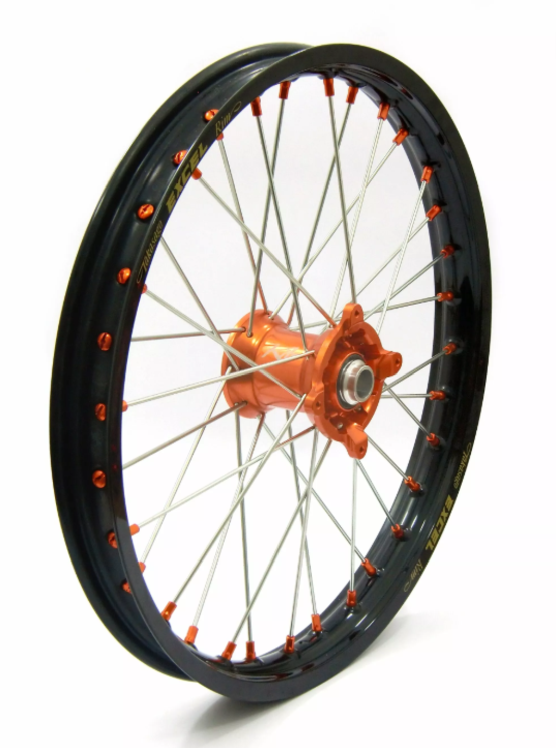 Джанта KITE WHEEL ELITE SM 3.50X17 TT Black Orange