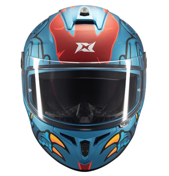 Каска AXXIS DRAKEN S DINOTOON C7