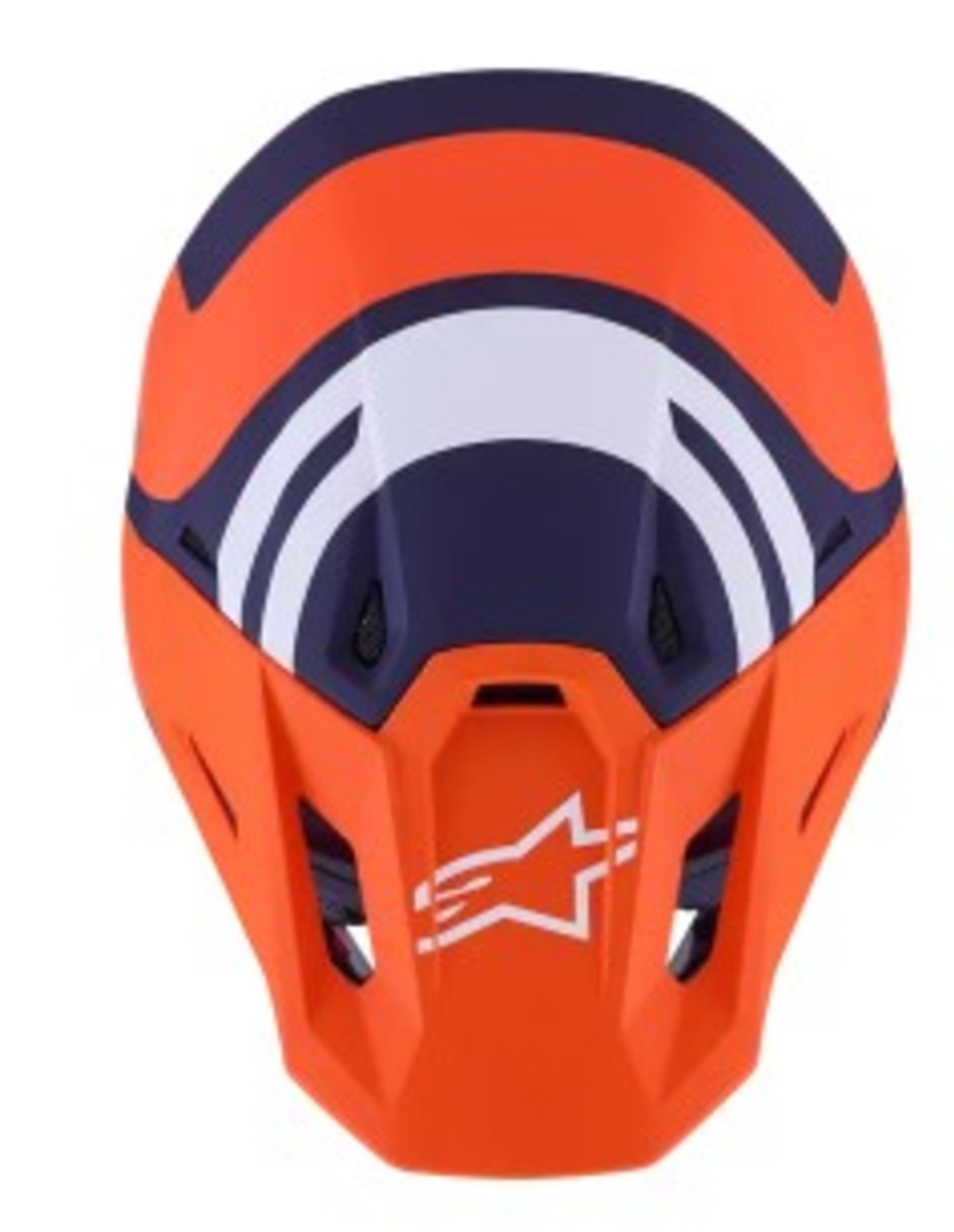 Мотокрос каска ALPINESTARS SM7 CORE ORAN/BLUE