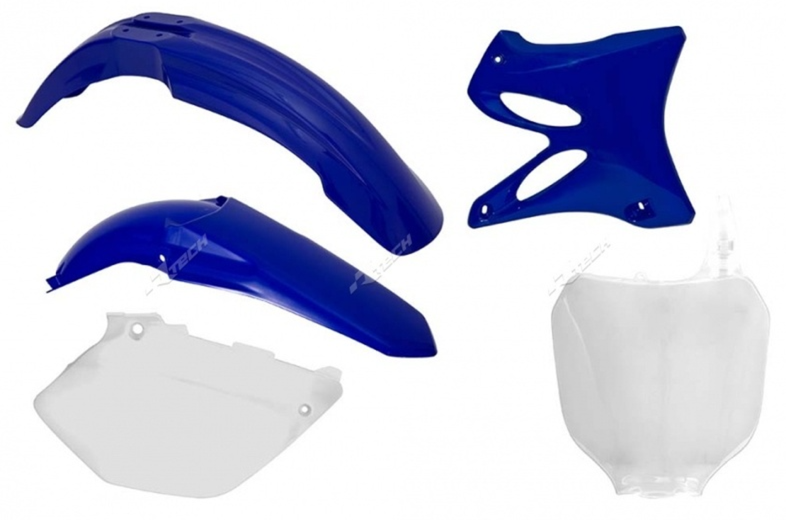 Комплект пластмаси RACETECH Plastic Kit OEM Color Blue/White Yamaha YZ125/250 02-05