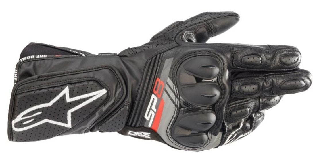 КОЖЕНИ РЪКАВИЦИ ALPINESTARS SP-8 V3 BLACK/GRAY