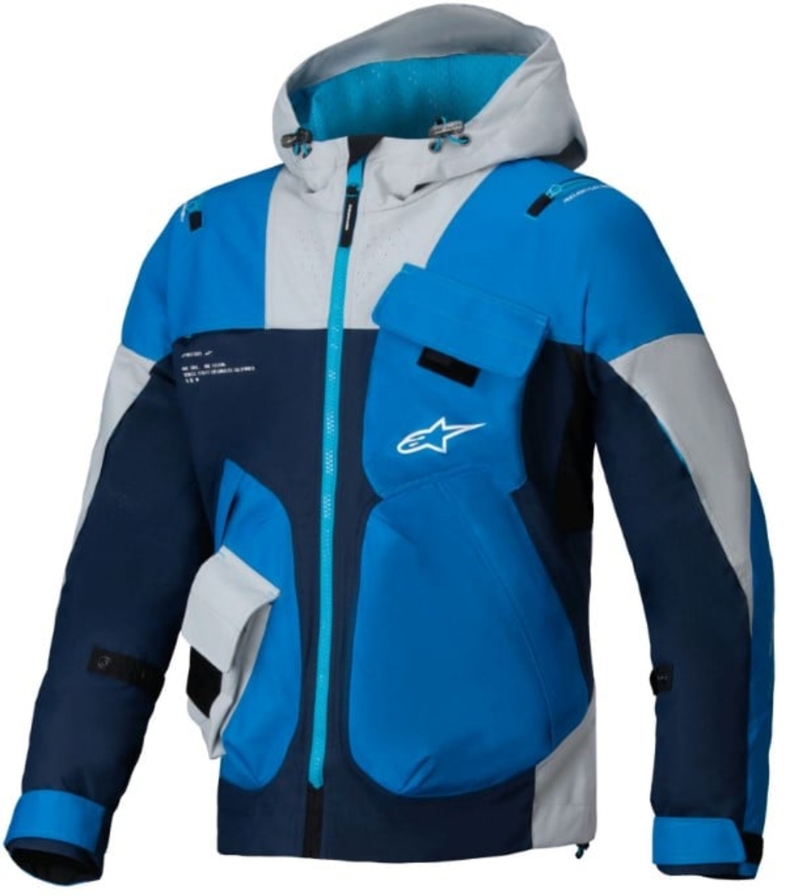 Текстилно мото яке ALPINESTARS Mogress Air Blue/Sand
