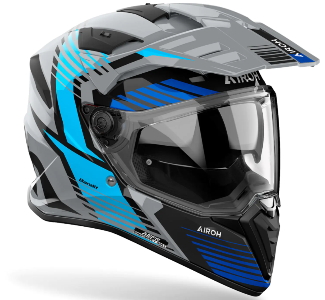 Каска AIROH BANDIT SPICY BLUE GLOSS