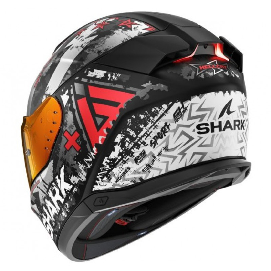 Каска SHARK SKWAL i3 HELLCAT BLACK/GREY/RED