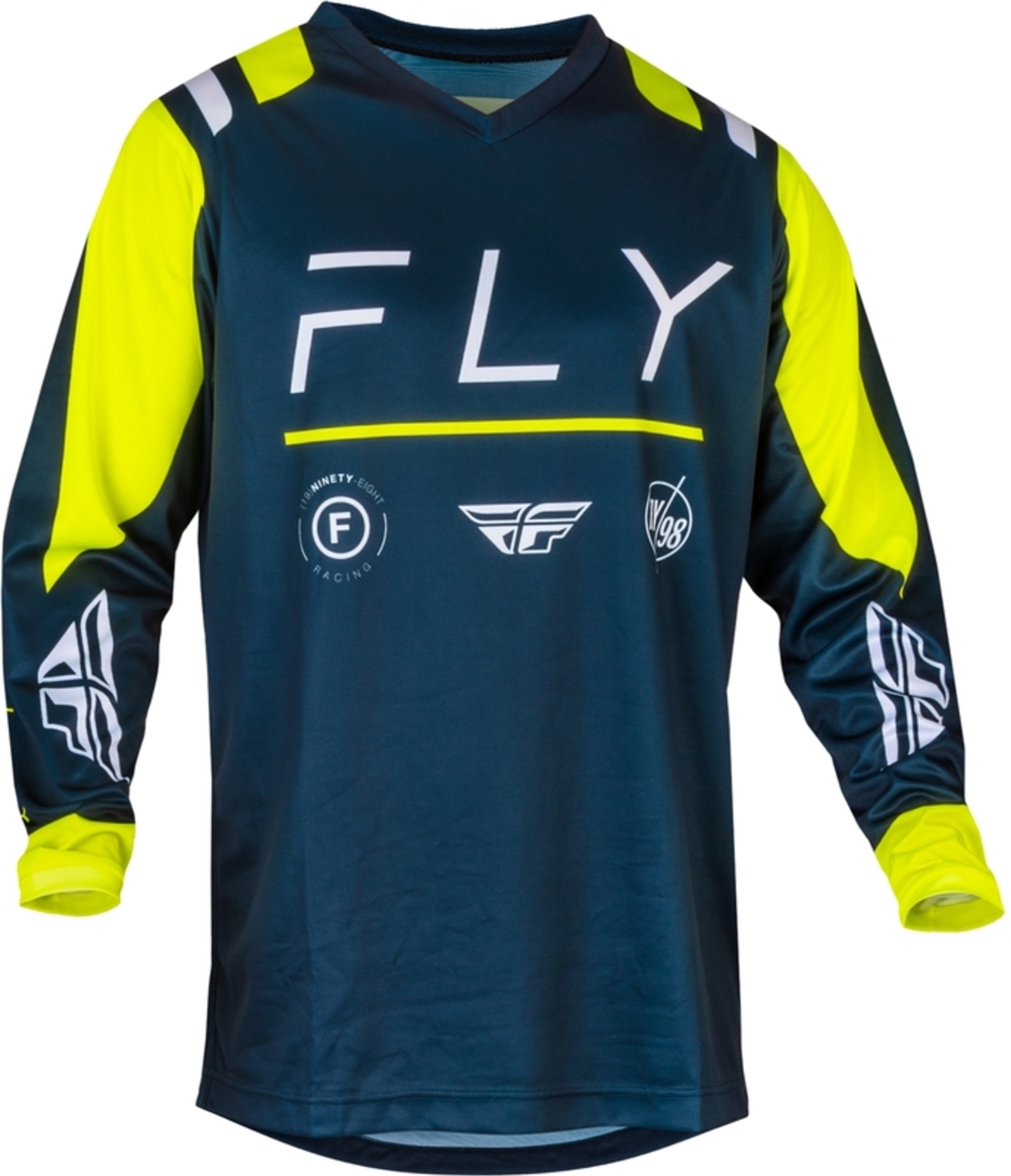 Мотокрос блуза FLY RACING F-16 Riding -Navy/Hi-Vis/White