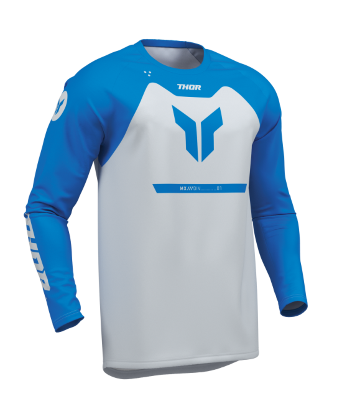 Мотокрос джърси THOR RIDEMODE MENACE BLUE