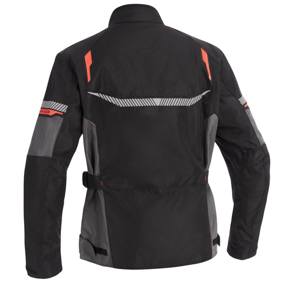 Текстилно мото яке Lindstrands Backafall Black/grey