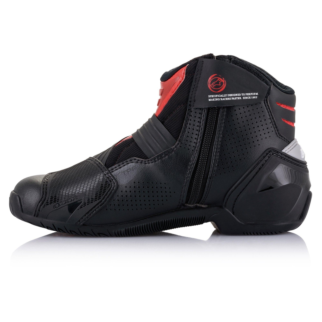 МОТО БОТИ ALPINESTARS SMX-1 R V2 VENTED BLACK/RED