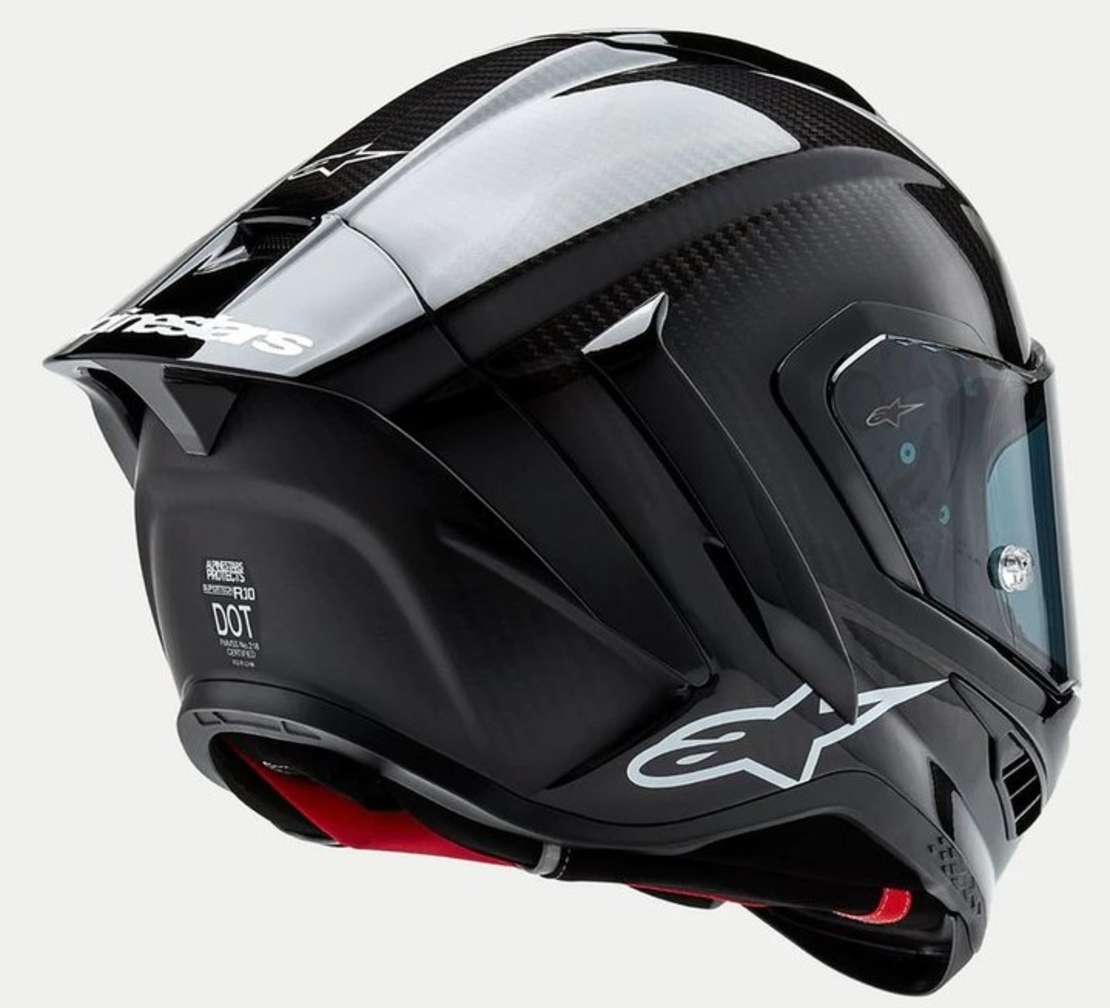 Каска ALPINESTARS Supertech R10 Black/Carb