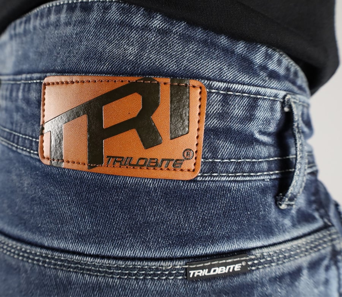 Дънки за мотор Trilobite 1665 Micas Urban doublelayer AAA BLUE