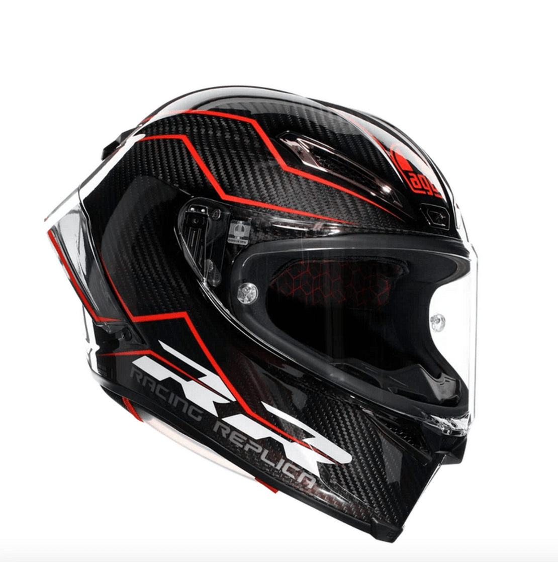 МОТО КАСКА AGV PISTA GP RR PERFORMANTE CARBON/RED