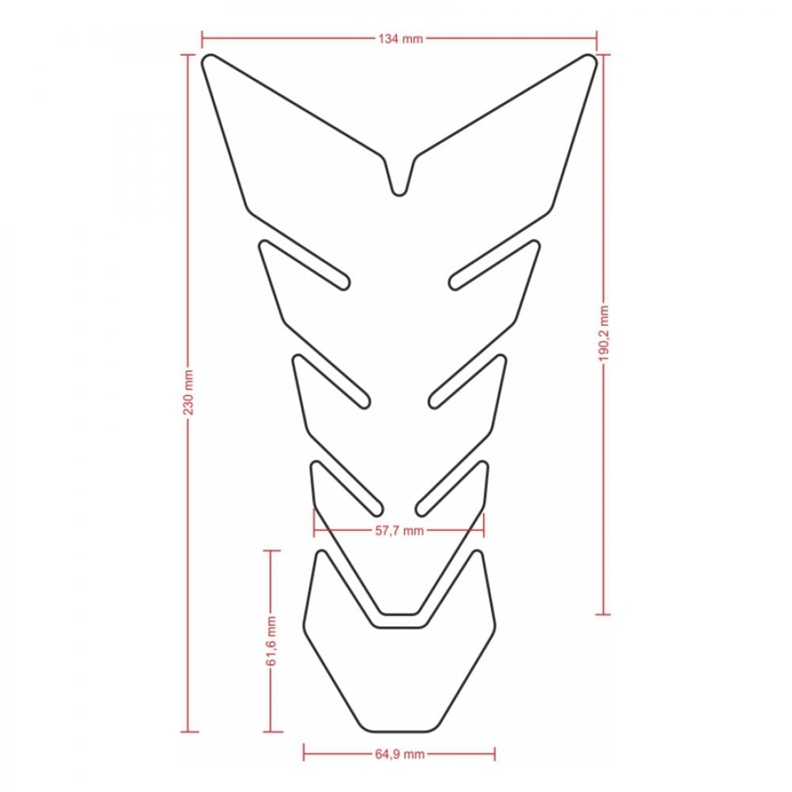 Протектор за резервоар ONEDESIGN CGBE14P/PR3492