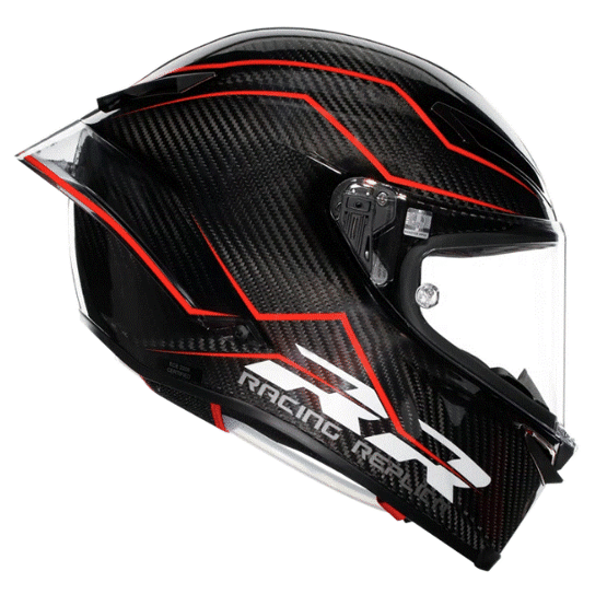 КАСКА AGV PISTA GP RR PERFORMANTE CARBON/RED