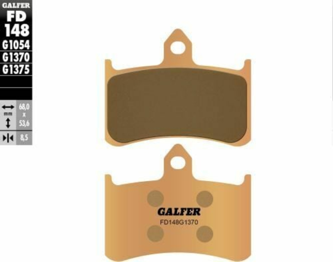 Предни мото накладки Galfer SINTERED COMPOUND FD148G1370