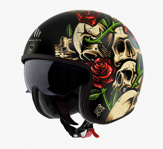 Каска за скутер MT LE MANS 2 S SV BREAKOUT B9