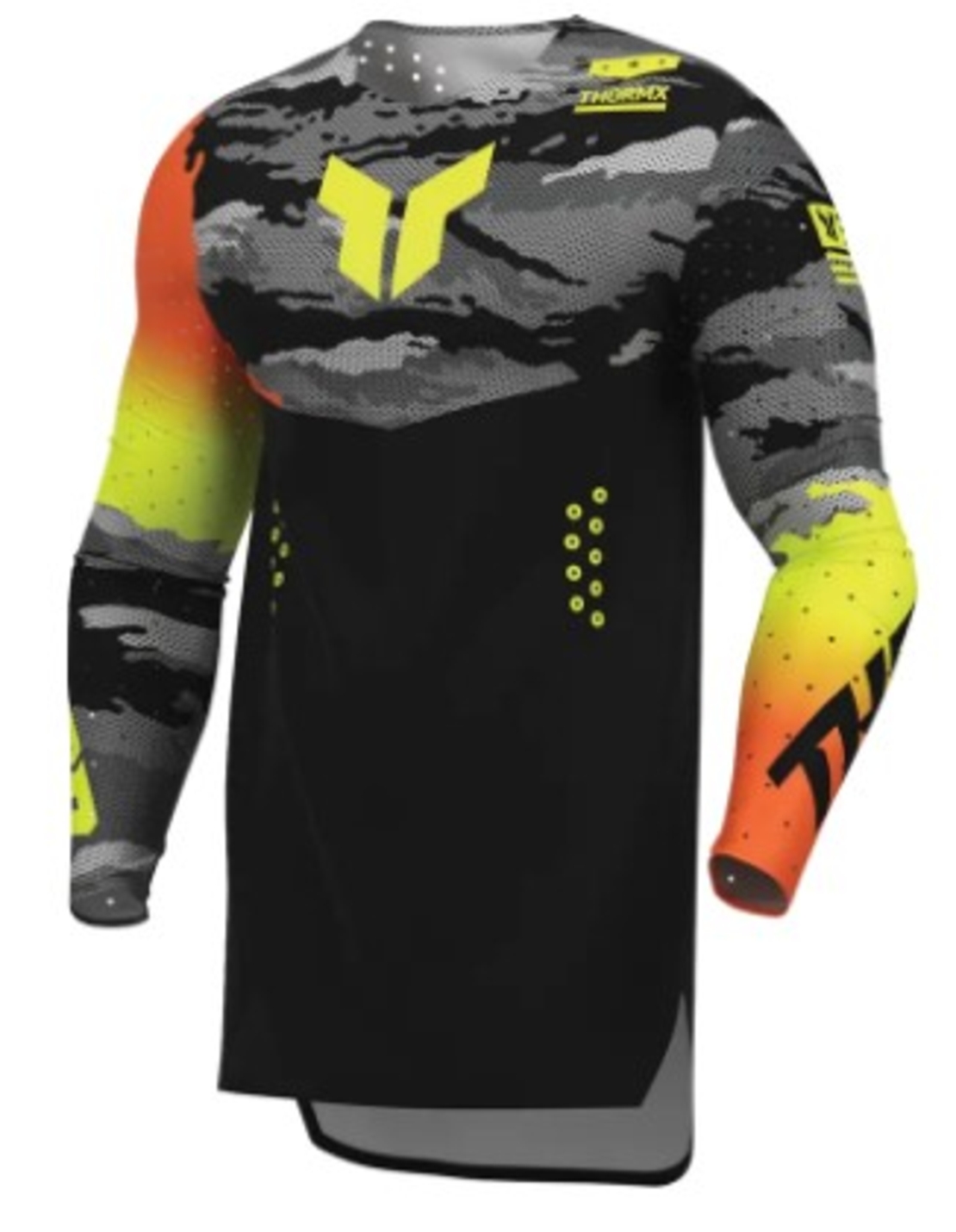 Мотокрос джърси THOR SPORTMODE RECON BK/ACID