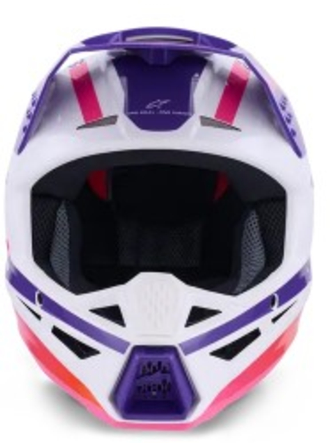 Мотокрос каска ALPINESTARS SM3 HEAT WHT/PU/PINK