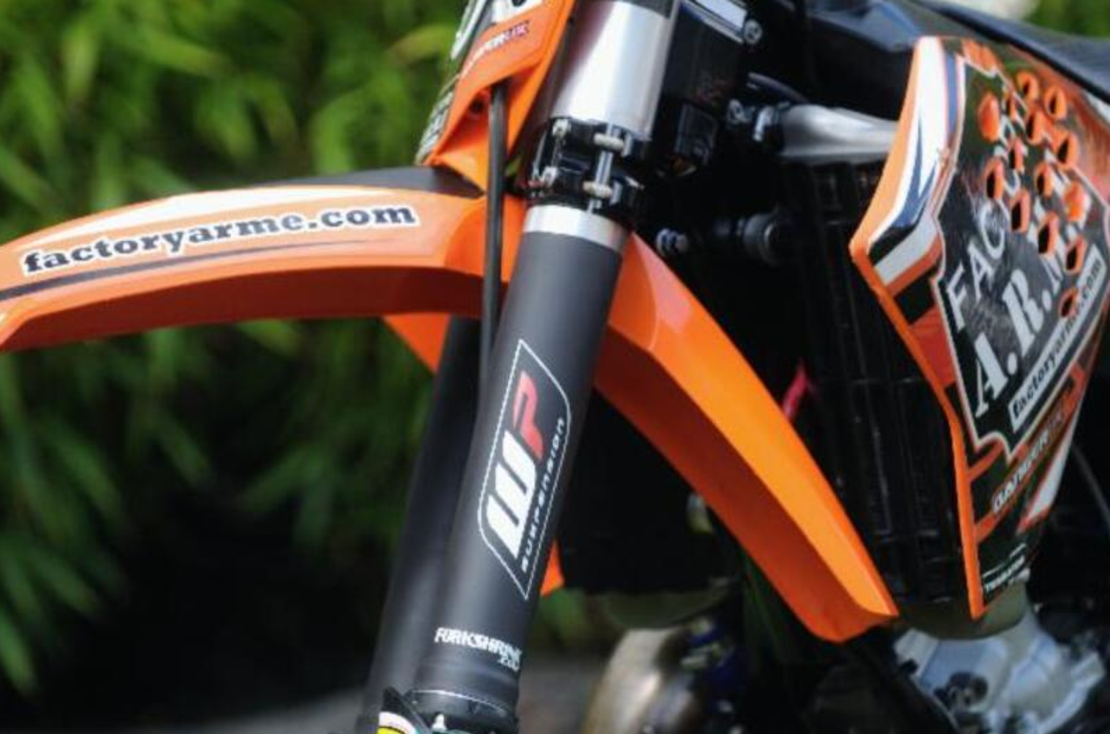 Калъф за вилка RFX Race Series Forkshrink Upper Fork WP White/Red