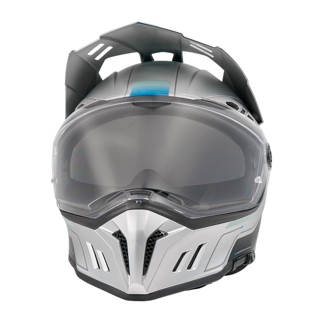 Ендуро каска O'NEAL SIERRA RS ECHO GRAY/BLUE V.26