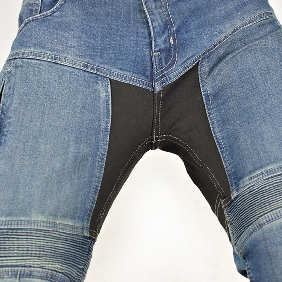 Мото дънки TRILOBITE 661 PARADO SLIM FIT BLUE