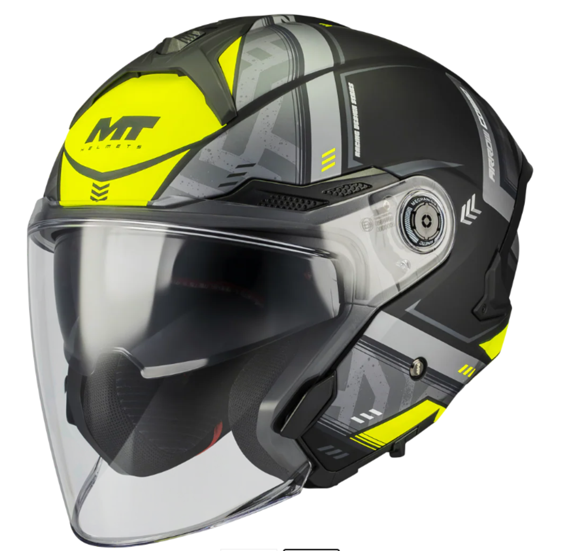 Скутер каска MT COSMO SV ARROW B3 MATTE
