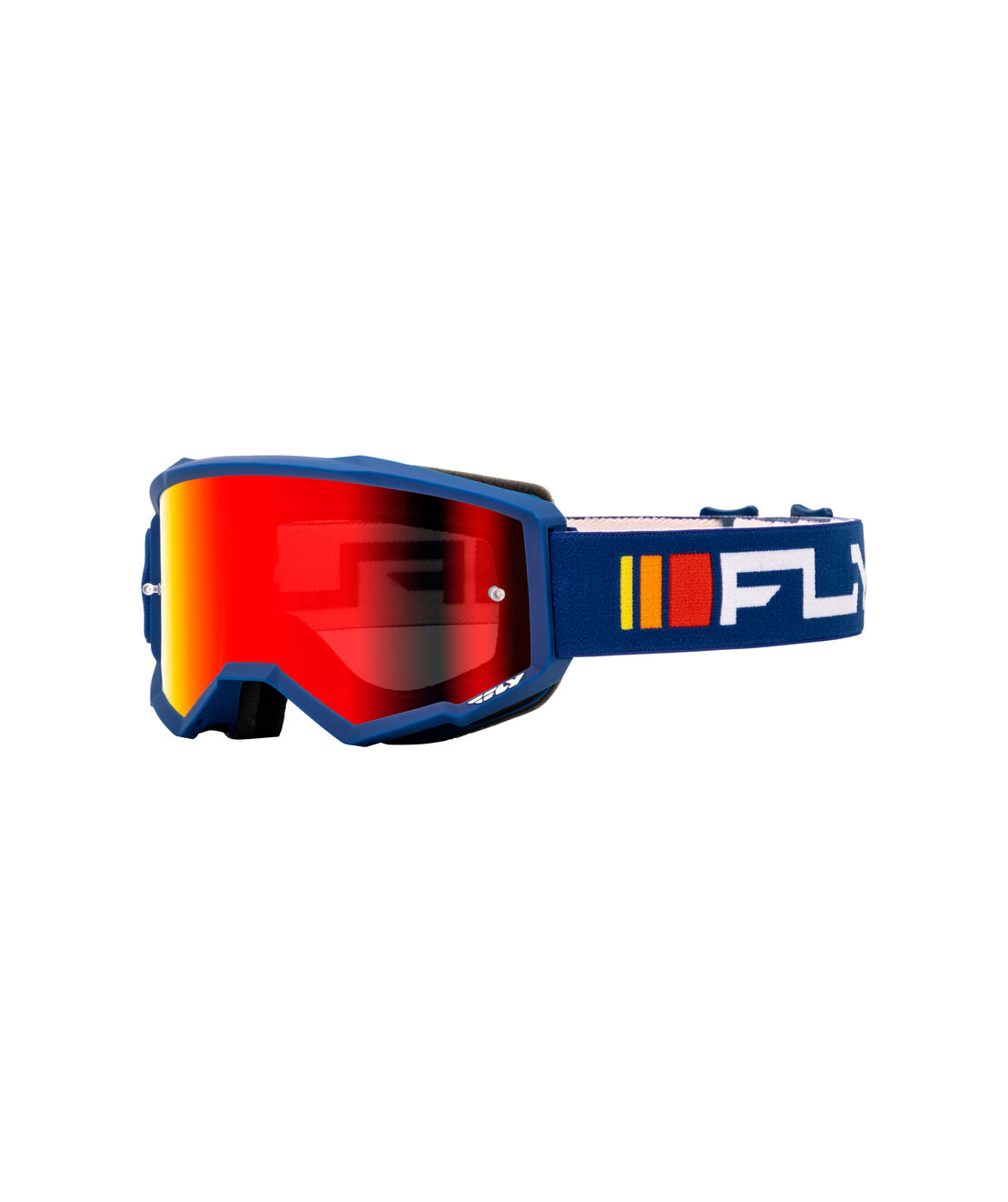 Мотокрос очила FLY RACING Zone Navy/White - Red/Smoke Lens