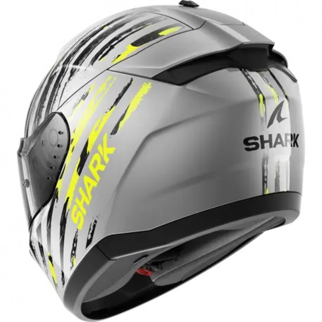 Каска SHARK RIDILL 2 ASSYA GLOSS GREY/BLACK/YELLOW FLUO