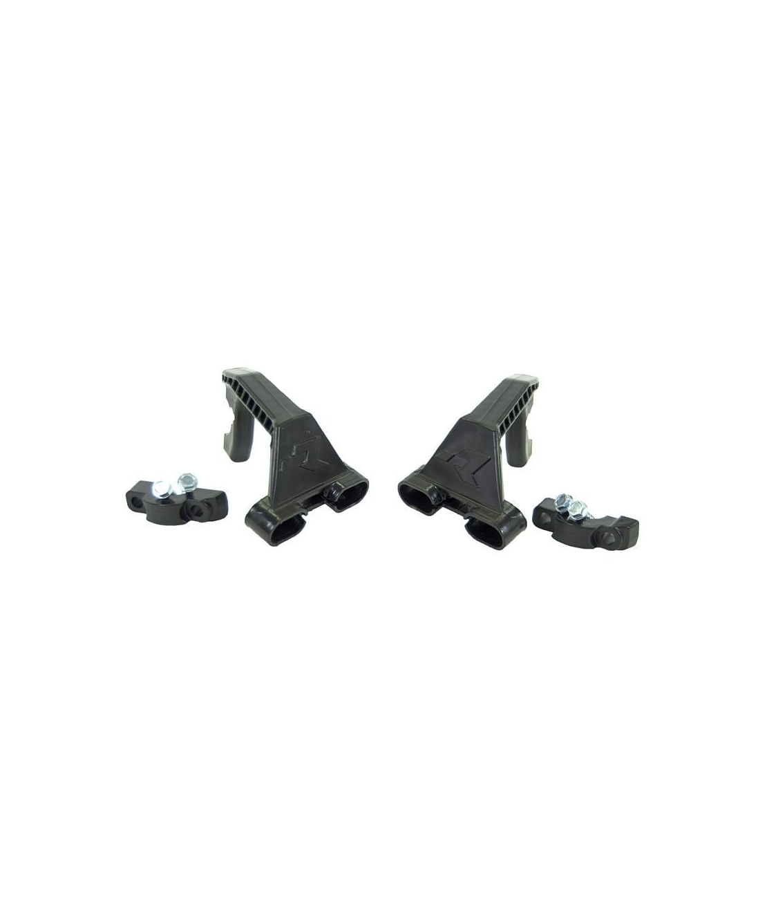 Предпазители за кормило RACETECH HP3 Cross/Enduro Red/White