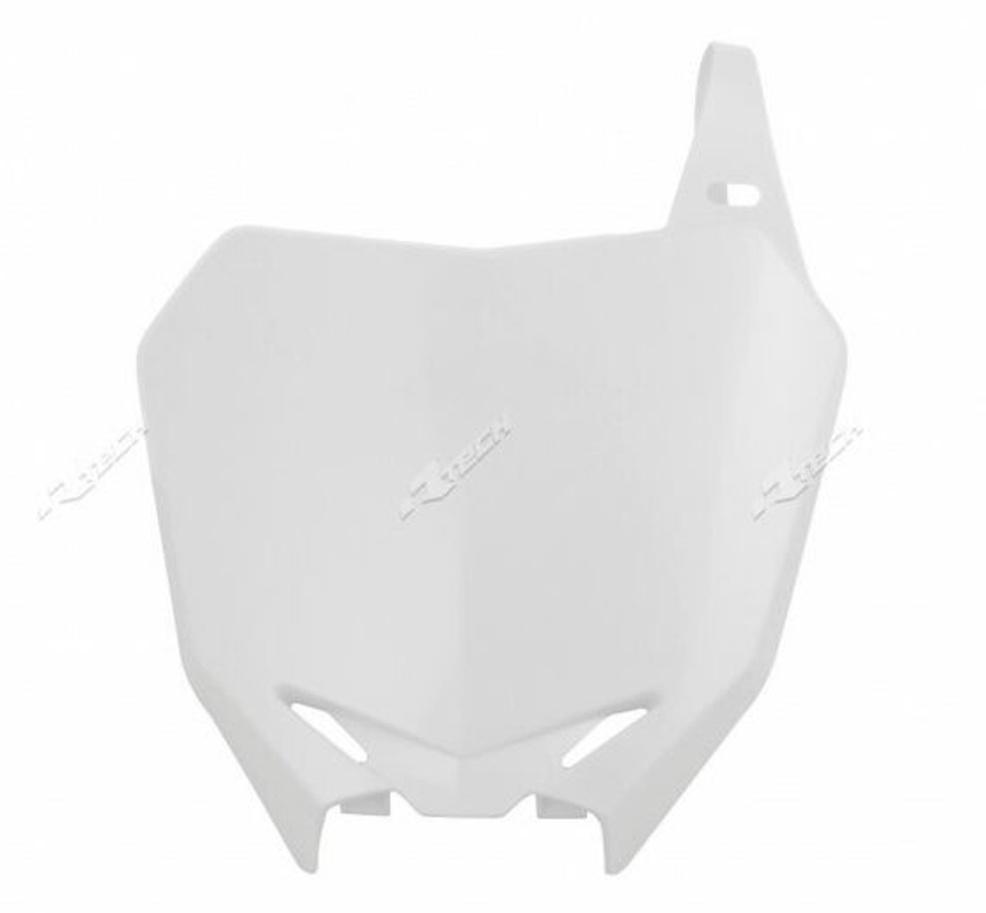 Табела за номер RACETECH Front Number Plate White Suzuki RM-Z250 10-18 /450 08-17