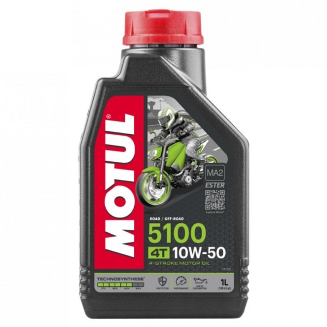 Масло MOTUL 5100 10W50 4T-1L