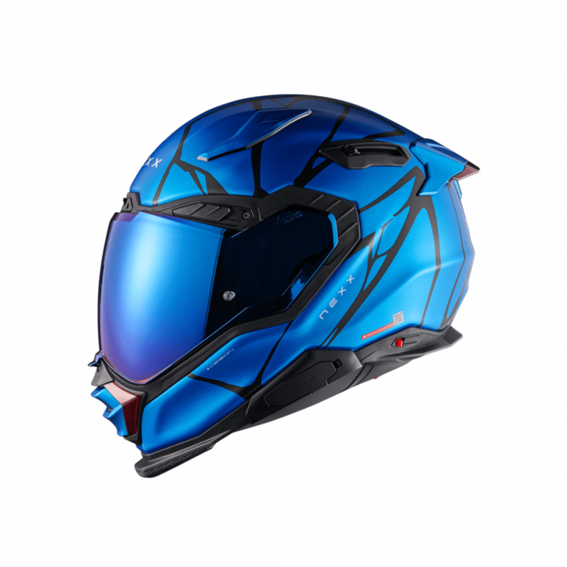 Каска NEXX X.WST3 B-SIDE SKY BLUE/BLACK MATT