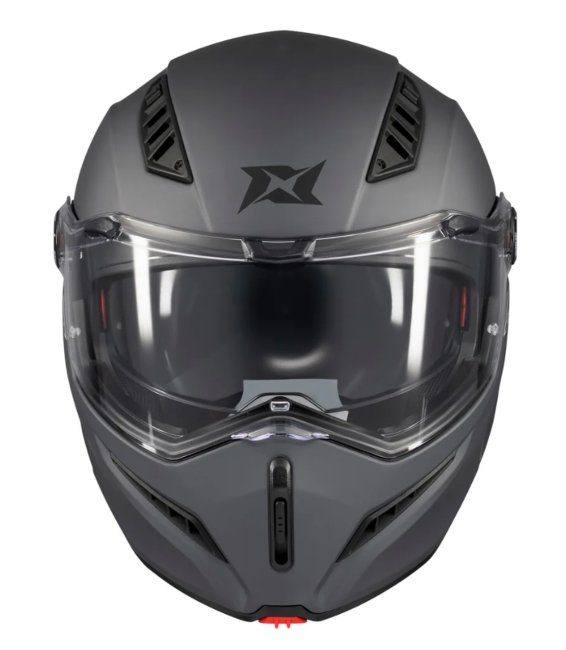 Отваряема каска AXXIS GHOSTFIGHTER SV A12 GREY MATT
