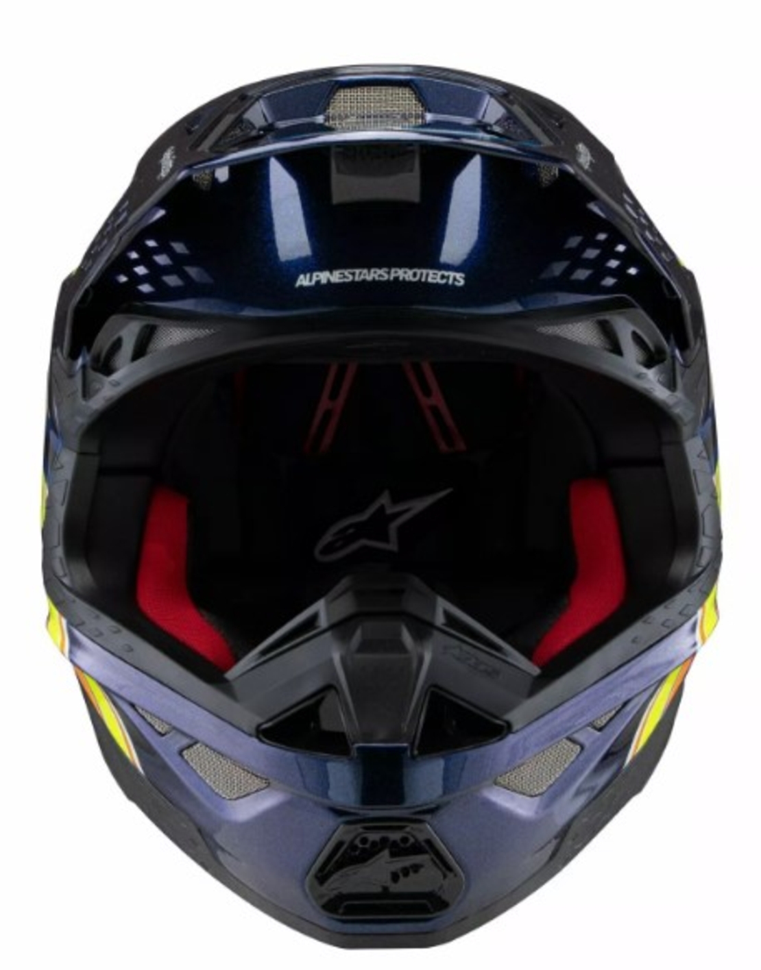 Мотокрос каска ALPINESTARS SM10 TLD25 BL/OR/YL