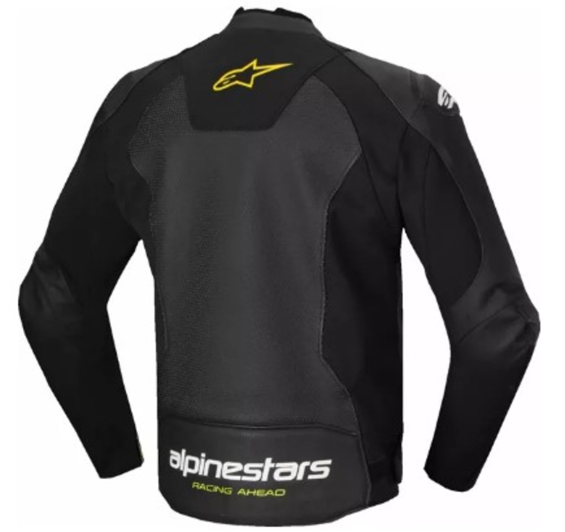 КОЖЕНО МОТО ЯКЕ ALPINESTARS Faster v3 Air flow BLK/WHT/YW