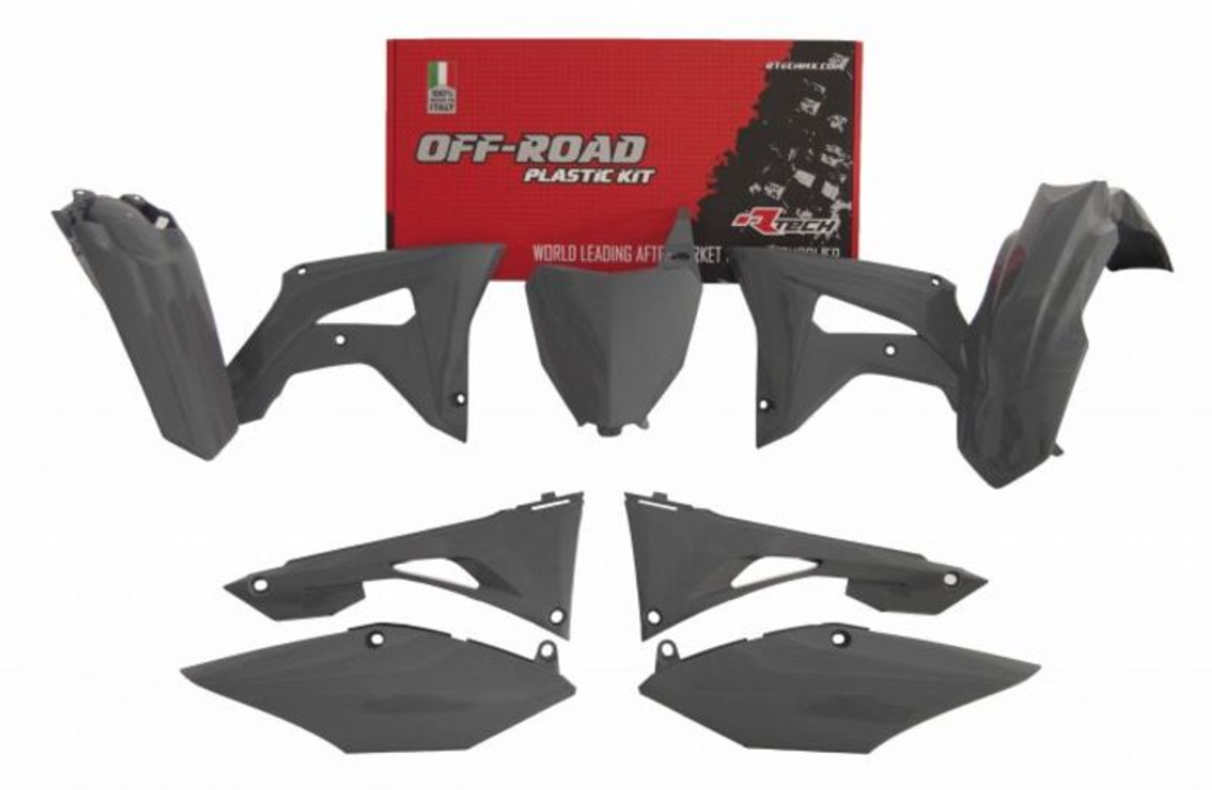 Комплект пластмаси RACETECH Plastic Kit CRF250R/450R (Quantum Grey)