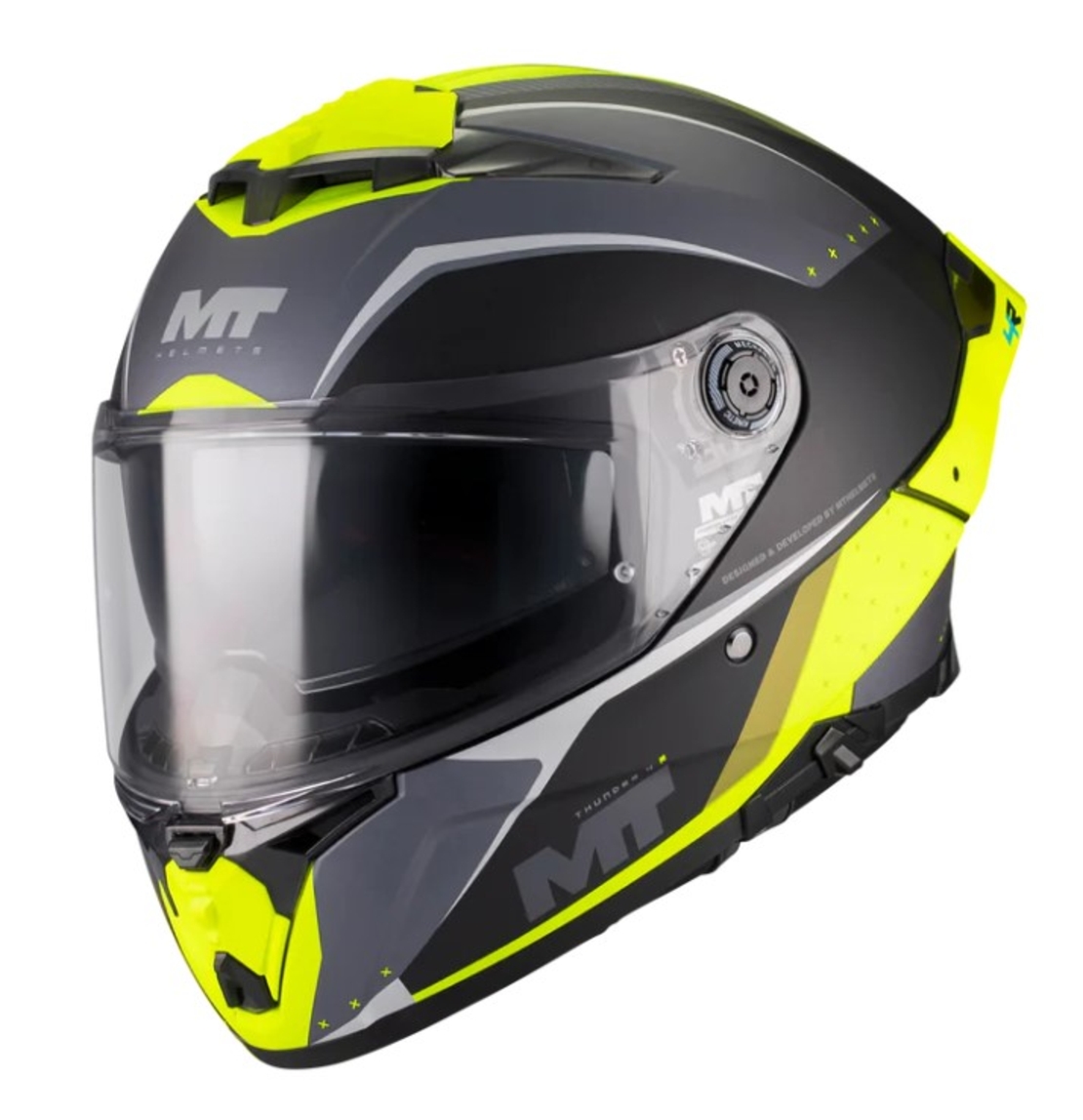 Каска MT THUNDER 4 R SV WIND TUNNEL B3 MATT