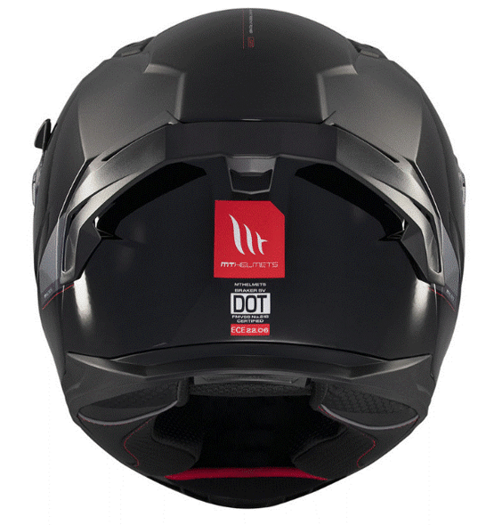 Каска MT BRAKER SV SOLID A1 GLOSS BLACK